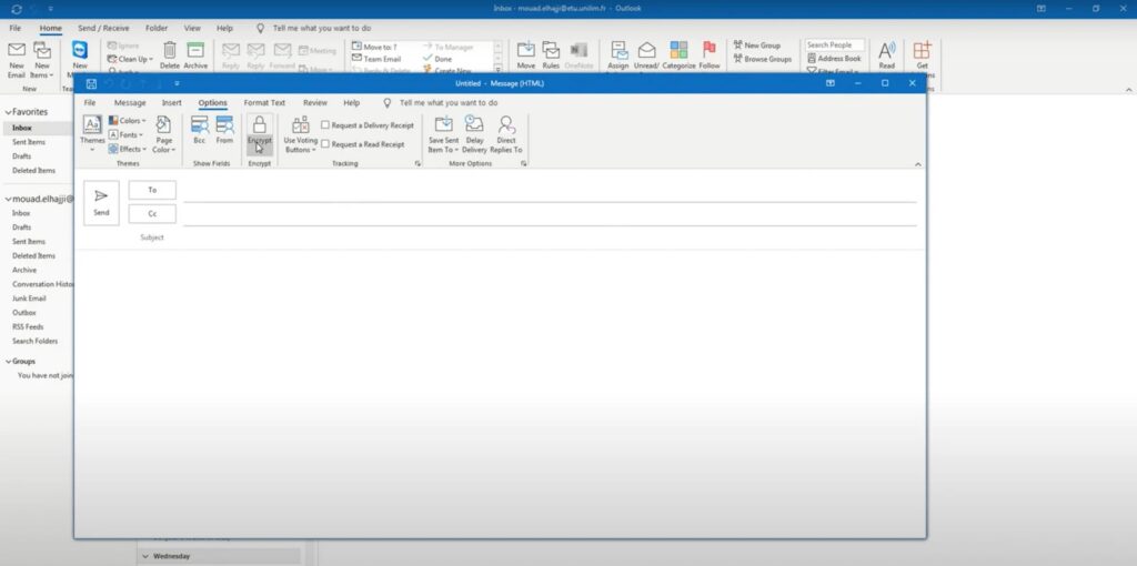 Using the Outlook Desktop Client